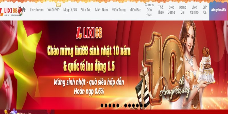 Casino Lixi88 là một điểm đến siêu hot giải trí, mang đến sự đẳng cấp 