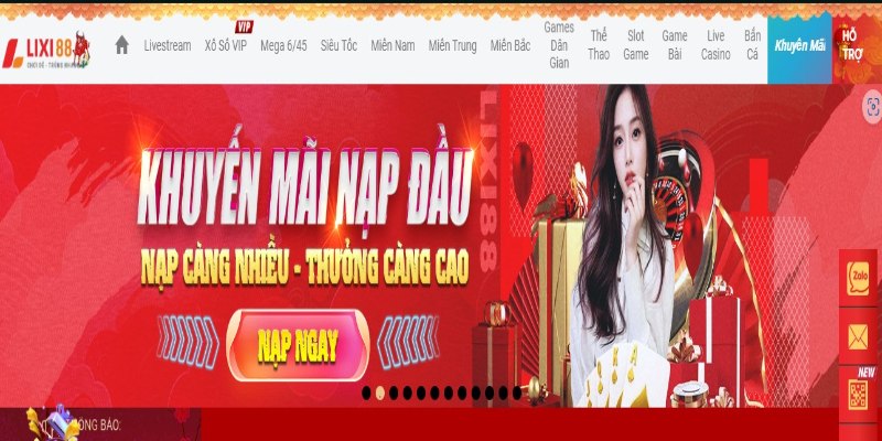 Lixi88 có uy tín không được đông đảo anh em quan tâm